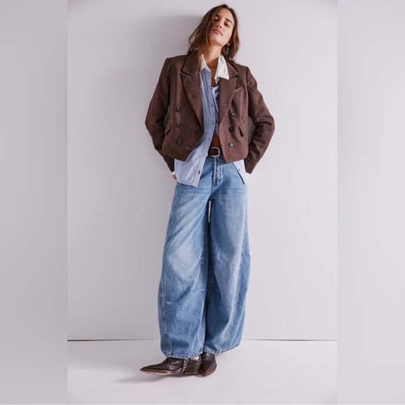 We The Free Denim - NWT We The Free Westward Demi Jean-Who is She Blue
